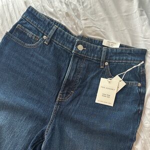 Free Assembly Women's Blue Wide Leg Jeans